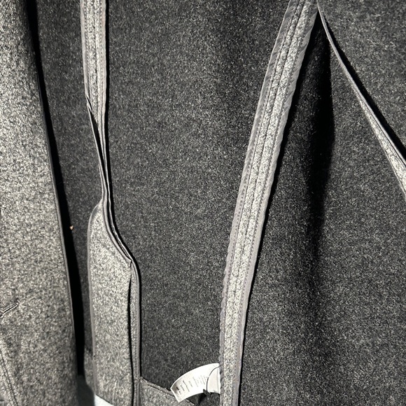 Talbots Women Wool Charcoal Blazer Petite Size 14 - Picture 6 of 10